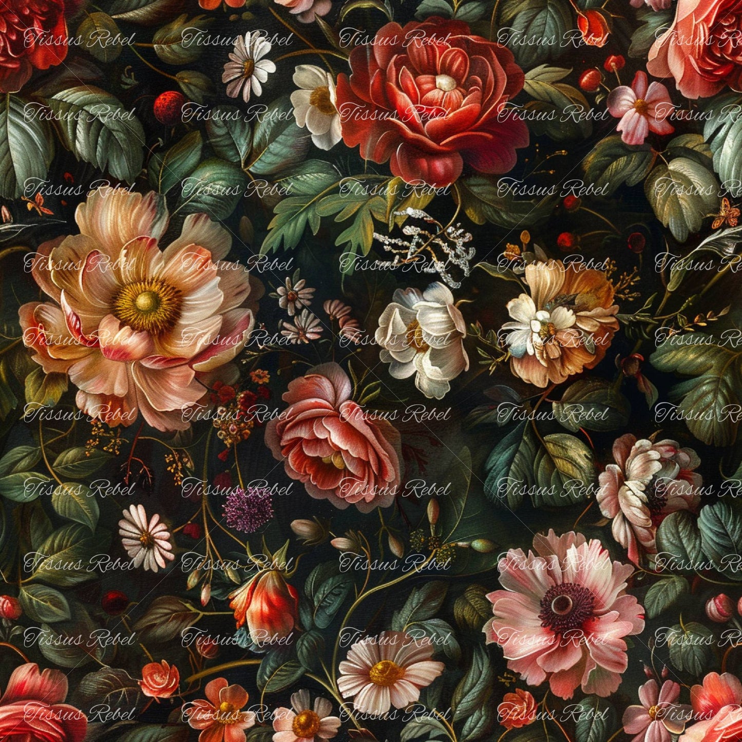 Fleurs baroque 1