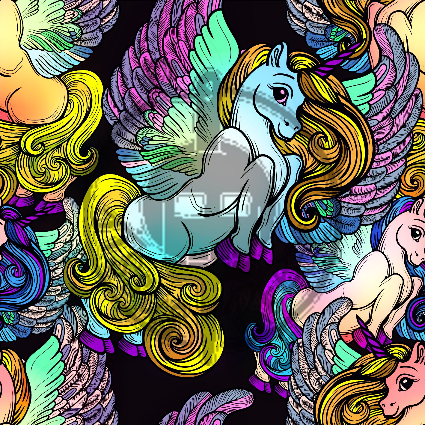 Tissus Motifs - 100% Coton